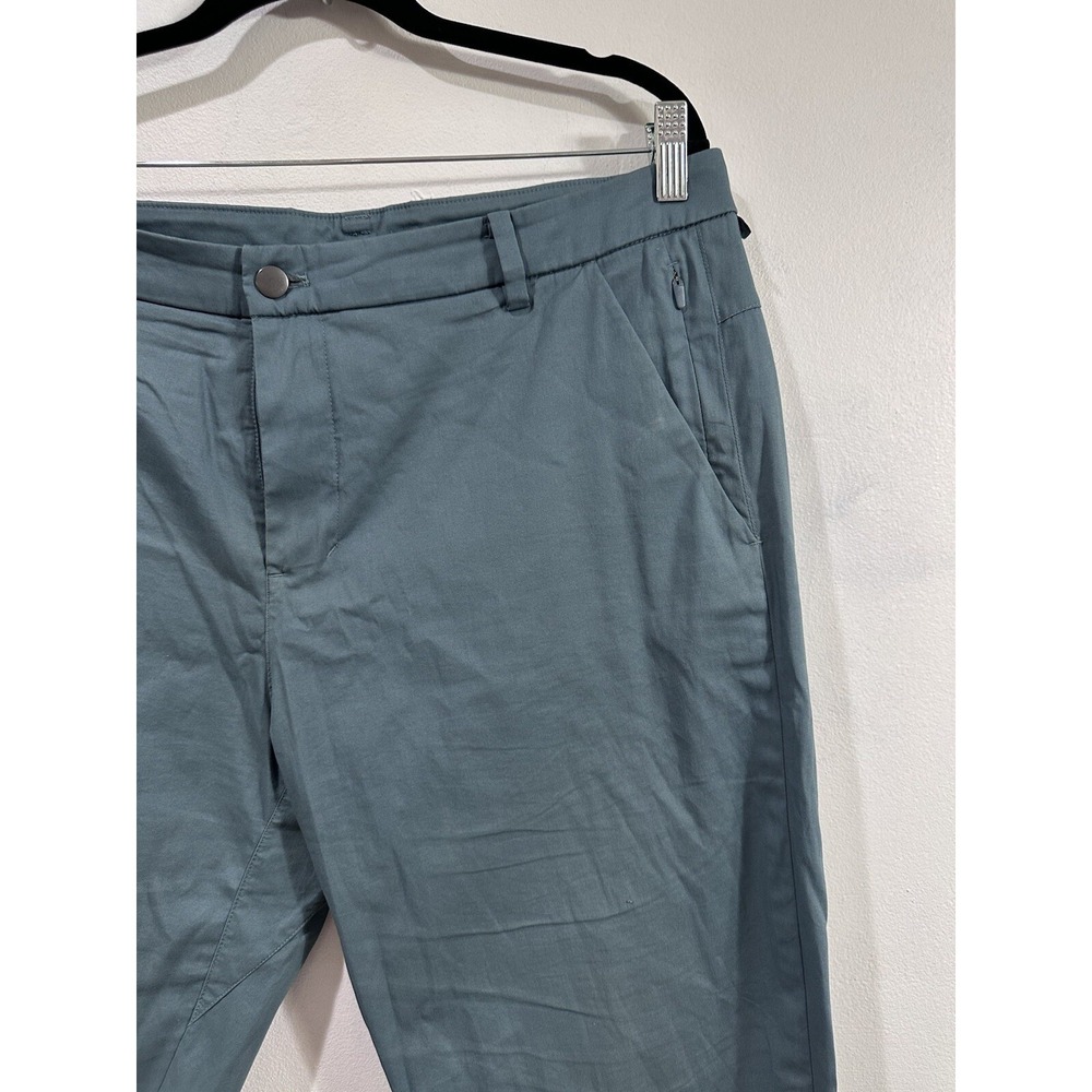Lululemon Chinos Cropped Pants Casual Everyday Trousers Blue Size Unknown - Picture 4 of 13